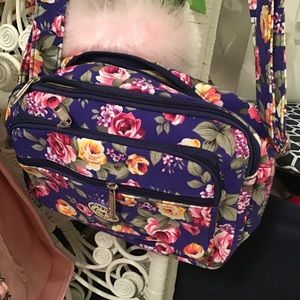 Adorable crossbody ,satchel  floral bag
